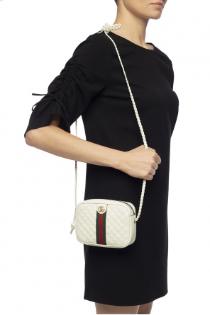 ‘web’ quilted shoulder bag, zdjęcie 2 ‘web’ quilted shoulder bag od Gucci
